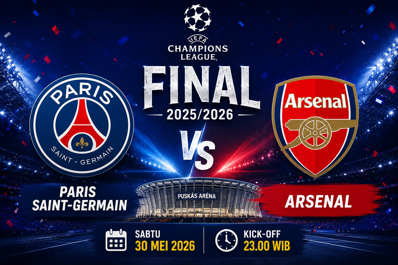 Daftar Tempat Nobar Final Liga Champions Gratis dan Terbuka untuk Umum di Jakarta