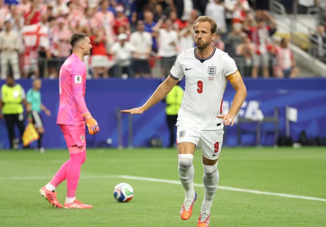 Rating Pemain Inggris saat Melawan Kroasia: Harry Kane Nyaris Sempurna
