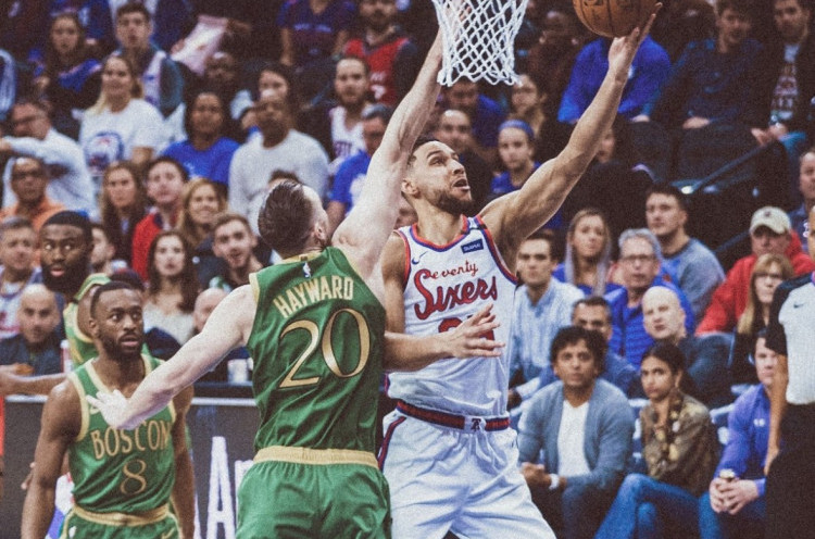 Hasil NBA: Tanpa Joel Embiid, 76ers Bungkam Boston Celtics