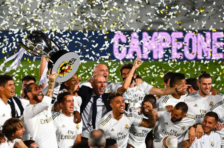 5 Angka Menarik di Balik Sukses Real Madrid Juarai LaLiga