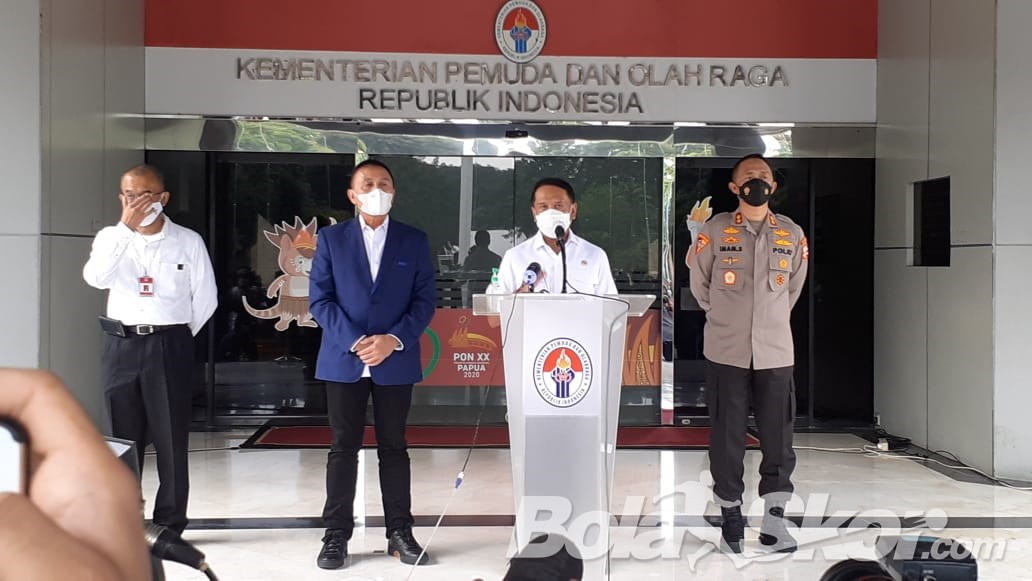 PSSI Paparkan Prokes, Liga, dan Turnamen, Menpora: Belum Ada Keputusan