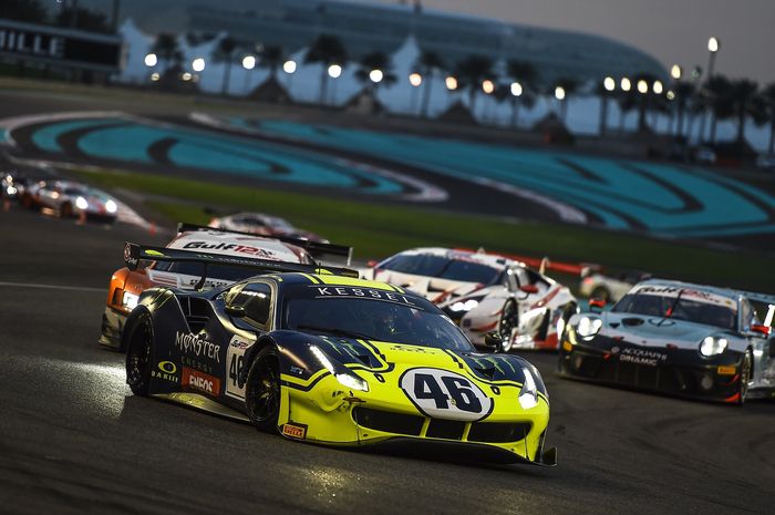 Melempem di MotoGP, Rossi Bertaji di Gulf 12 Hours