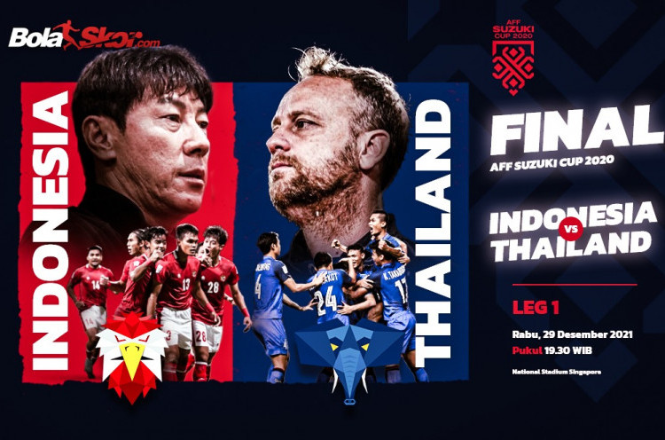 Jadwal Siaran Langsung Final Piala AFF 2020 Hari Ini: Timnas Indonesia Vs Thailand