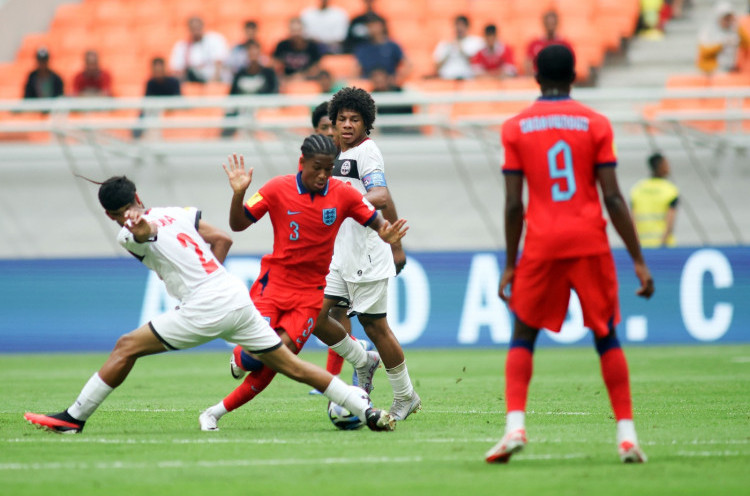 Hasil Piala Dunia U-17 2023: Inggris Pesta 10 Gol ke Gawang Kaledonia Baru