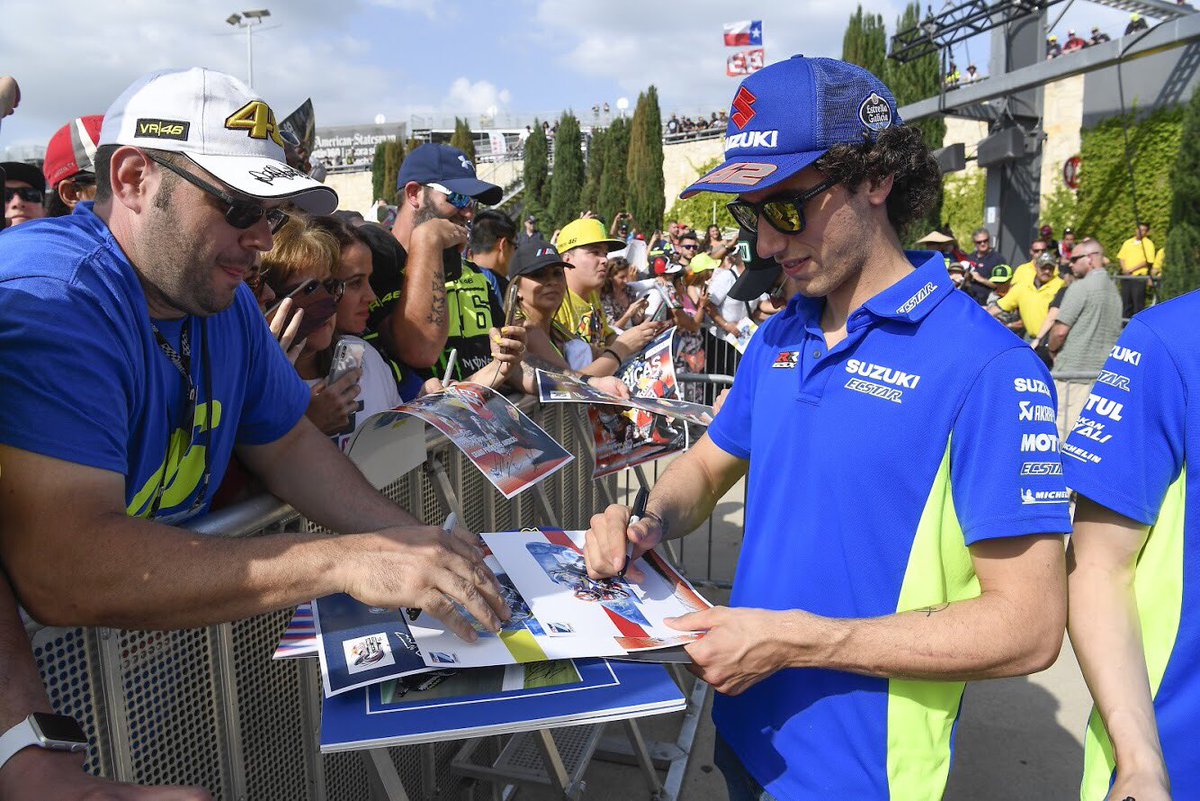 Ini yang Ada di Dalam Pikiran Alex Rins ketika Dapat Tekanan dari Valentino Rossi di MotoGP Amerika