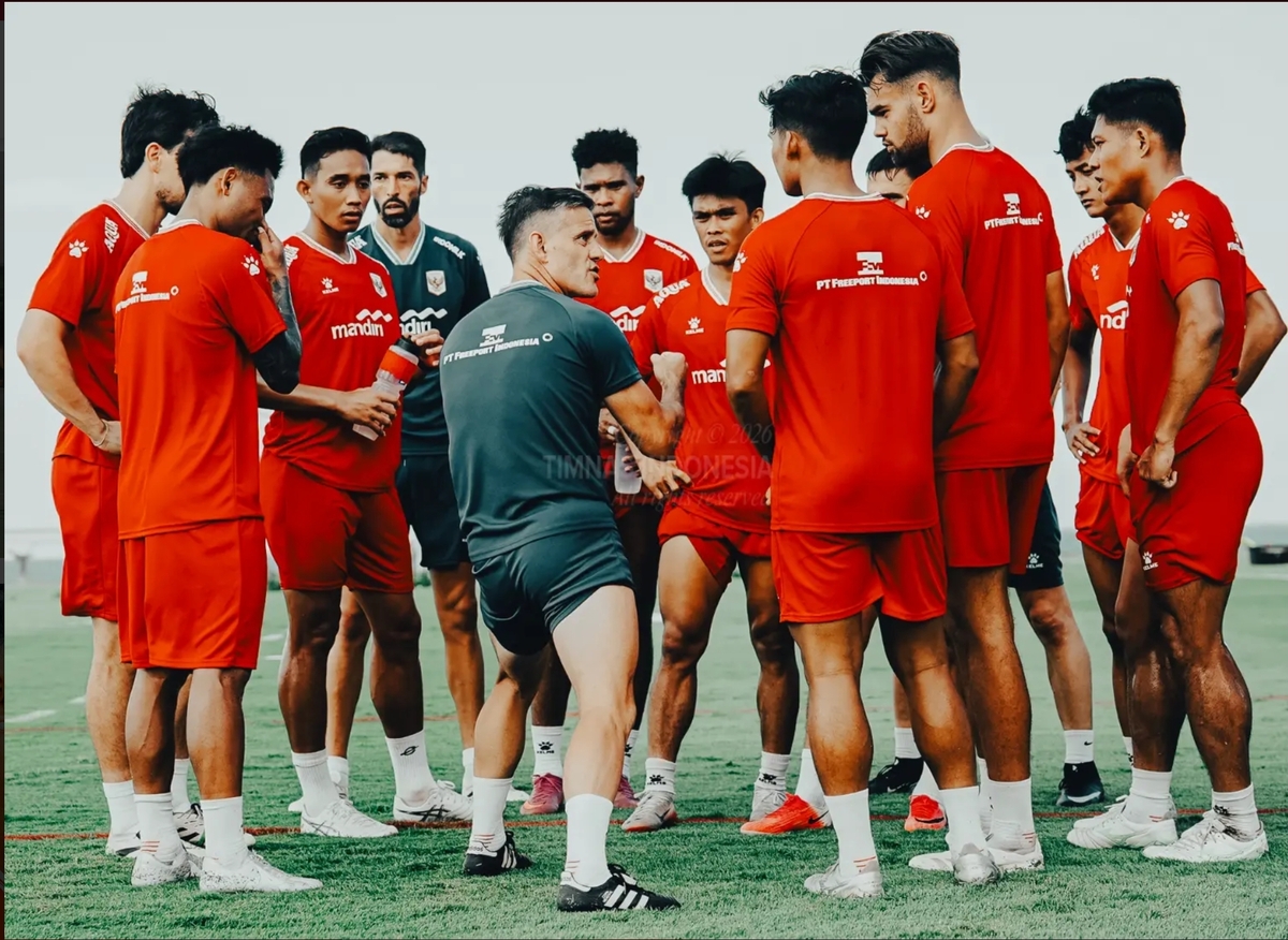 Timnas Indonesia jalani TC di Bali jelang Piala AFF 2026. (PSSI/GSI)