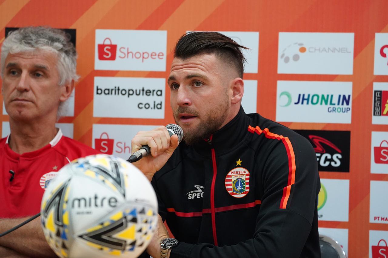 Piala Indonesia: Marko Simic Berfikir Positif Ketika Persija Jakarta Harus Bermain di Cikarang