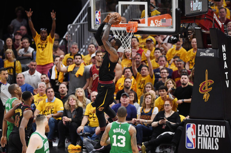 NBA: Hantam Celtics, Cleveland Cavaliers Perkecil Ketertinggalan