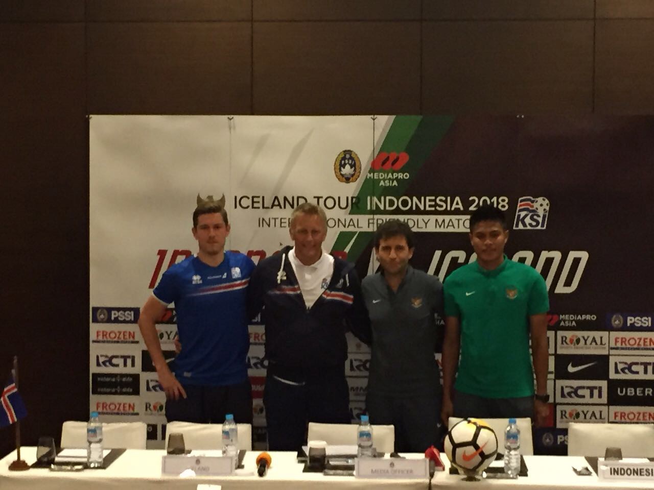 Islandia Sebut Uji Coba Lawan Timnas adalah Persiapan untuk Piala Dunia 2018