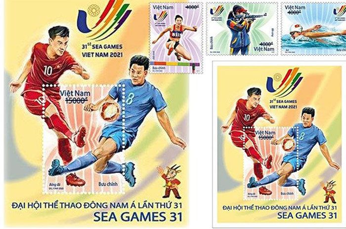 Sambut SEA Games 2021, Vietnam Luncurkan Prangko Khusus