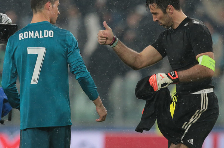 Real Madrid Vs Juventus, Gianluigi Buffon Anggap Cristiano Ronaldo Pemain Paling Menentukan