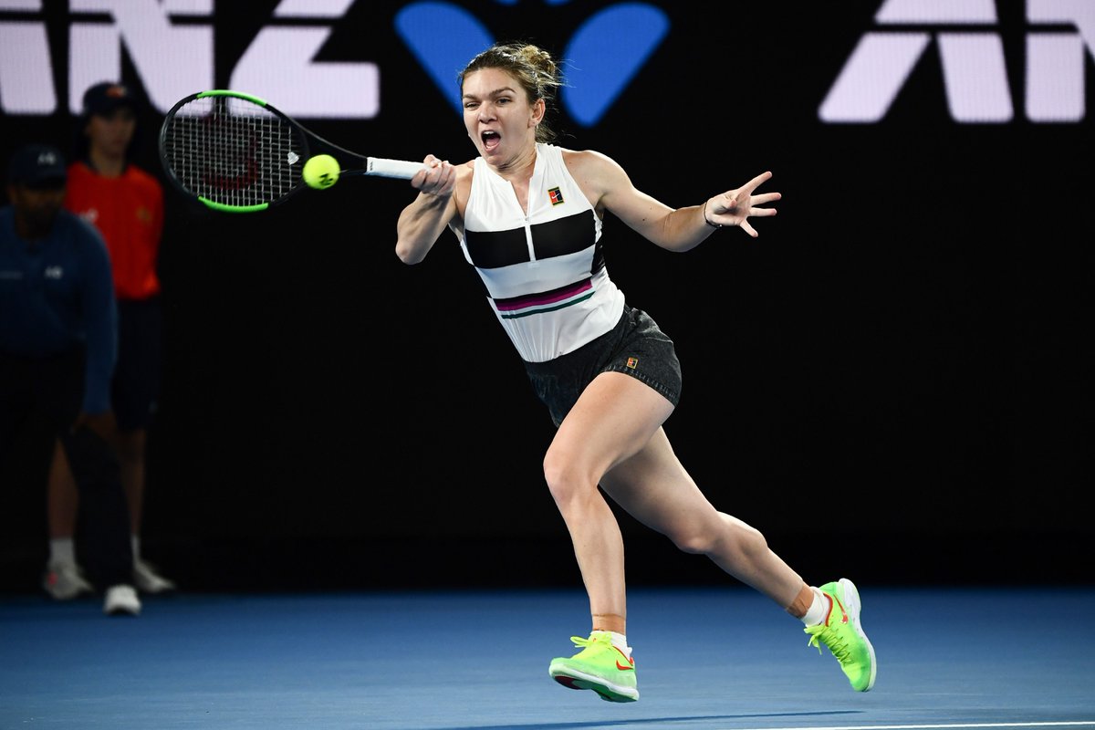 Australia Open 2019: Simona Halep Tertatih, Naomi Osaka Melaju Mulus