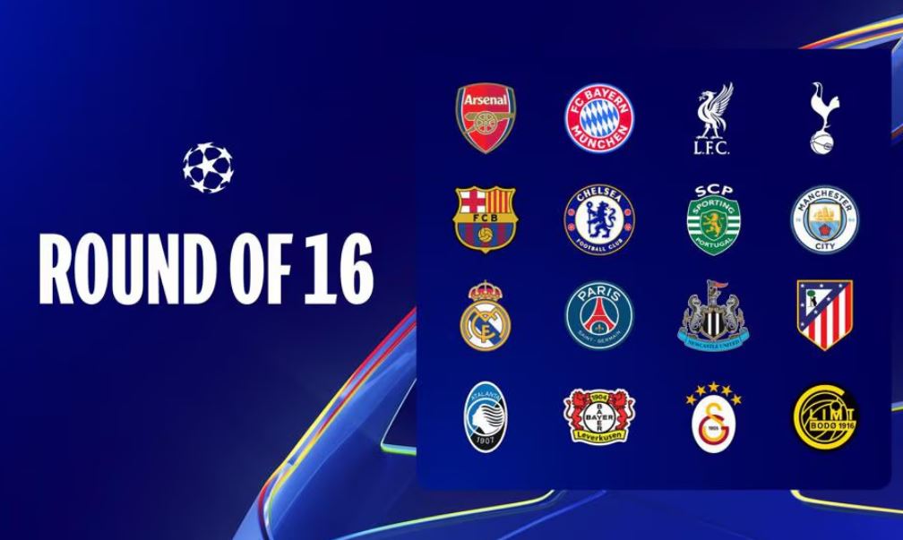 Jadwal Undian serta Tim-tim yang Lolos ke 16 Besar Liga Champions
