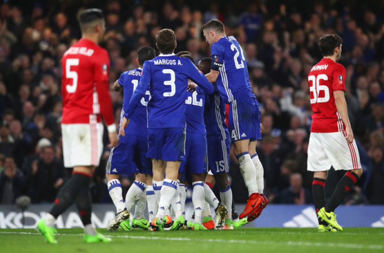Gol Kante Antarkan Chelsea ke Semifinal Piala FA