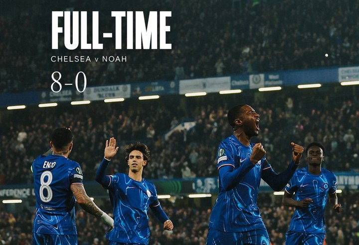 Hasil UEFA Conference League: Hajar FC Noah 8-0, Chelsea Kukuh di Puncak Klasemen