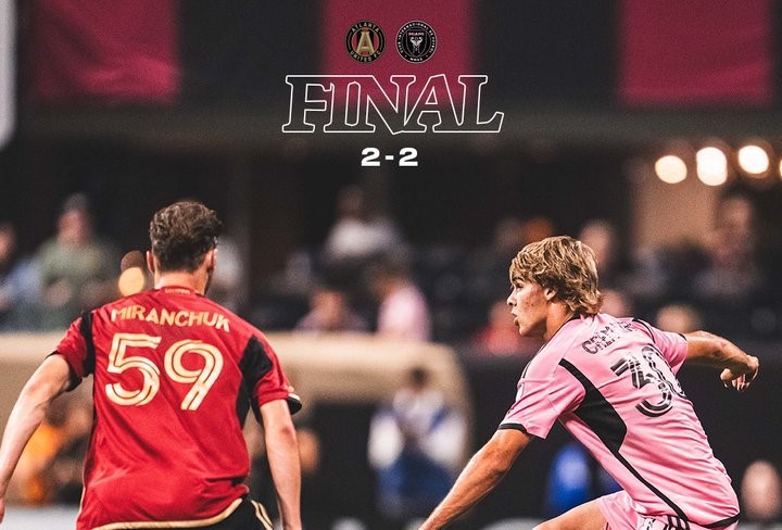 Hasil Atlanta United Vs Inter Miami: Pertandingan Berakhir 2-2, Lionel Messi Gagal Jadi Supersub