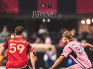 Hasil Atlanta United Vs Inter Miami: Pertandingan Berakhir 2-2, Lionel Messi Gagal Jadi Supersub