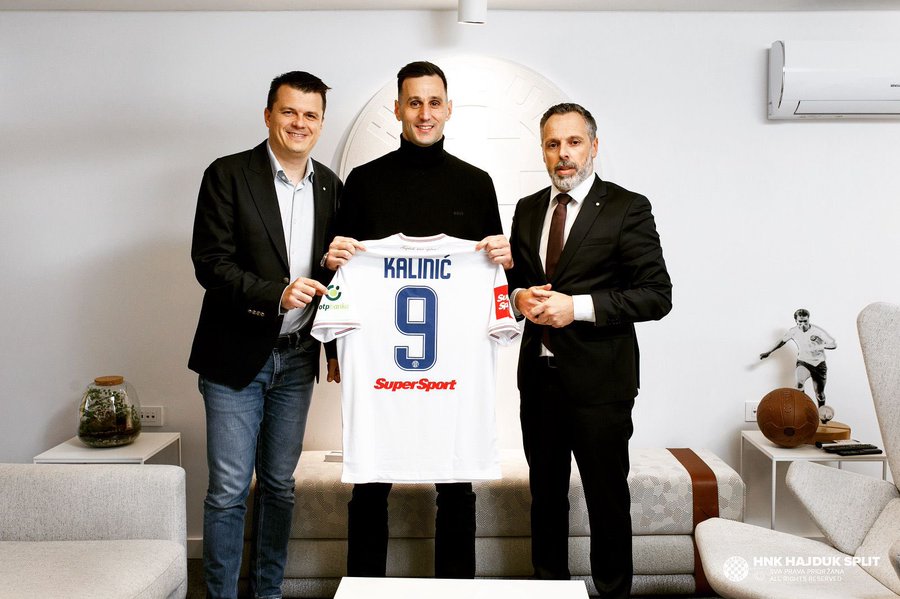 Gabung Hajduk Split, Nikola Kalinic Digaji Hanya Rp16 ribu
