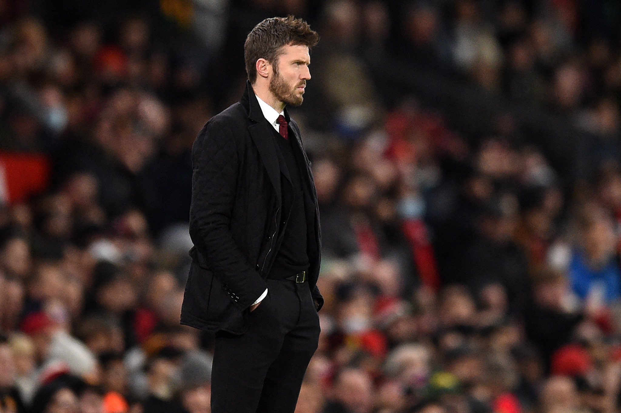 Usai Kalahkan Arsenal, Carrick Pamit Tinggalkan Manchester United