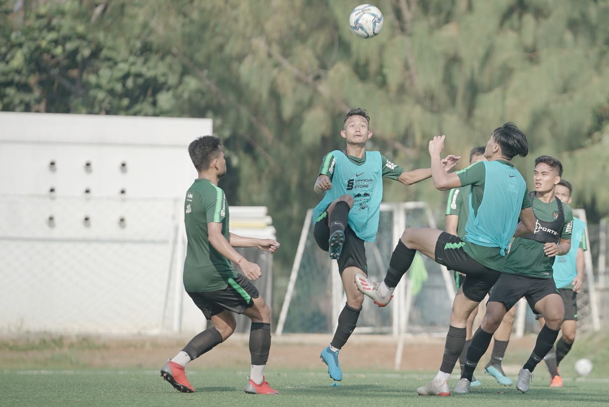 Timnas Indonesia U-23 Jaga Kekompakan dan Fisik Jelang Keberangkatan ke SEA Games 2019