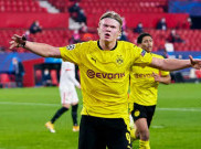 Sevilla 2-3 Dortmund: Erling Haaland Panen Rekor di Liga Champions