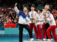 Olimpiade Paris 2024: Persahabatan Bagai Kepompong, Atlet Korsel dan Korut Lakukan Wefie