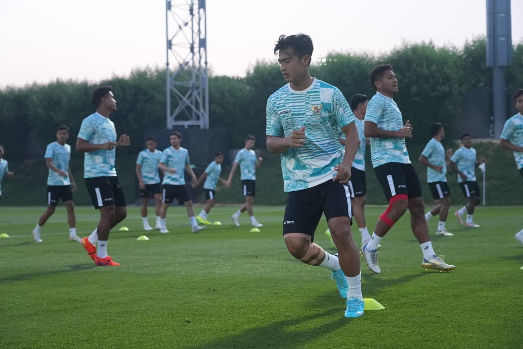 Sempat Kena Benturan, Nathan Tjoe-A-On dan Pratama Arhan Absen Lawan Yordania U-23?