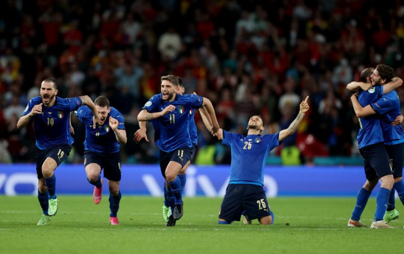 Pede Kalahkan Spanyol, Pemain Italia Rebutan Jadi Eksekutor Penalti