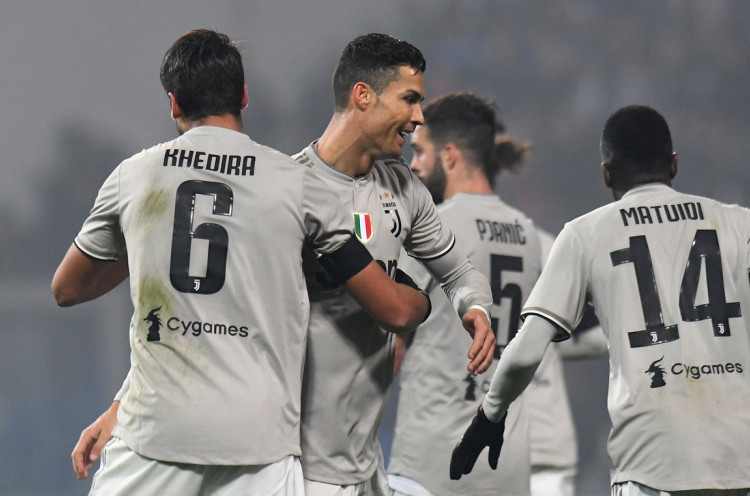 Torehan Cristiano Ronaldo Saat Juventus Bungkam Sassuolo