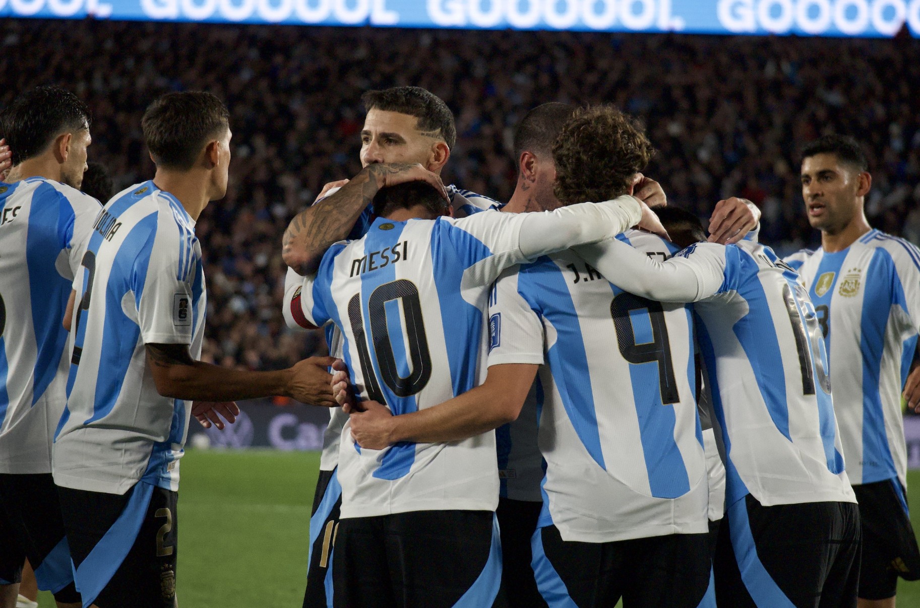 Lionel Messi Cetak Brace, Argentina Bekuk Venezuela