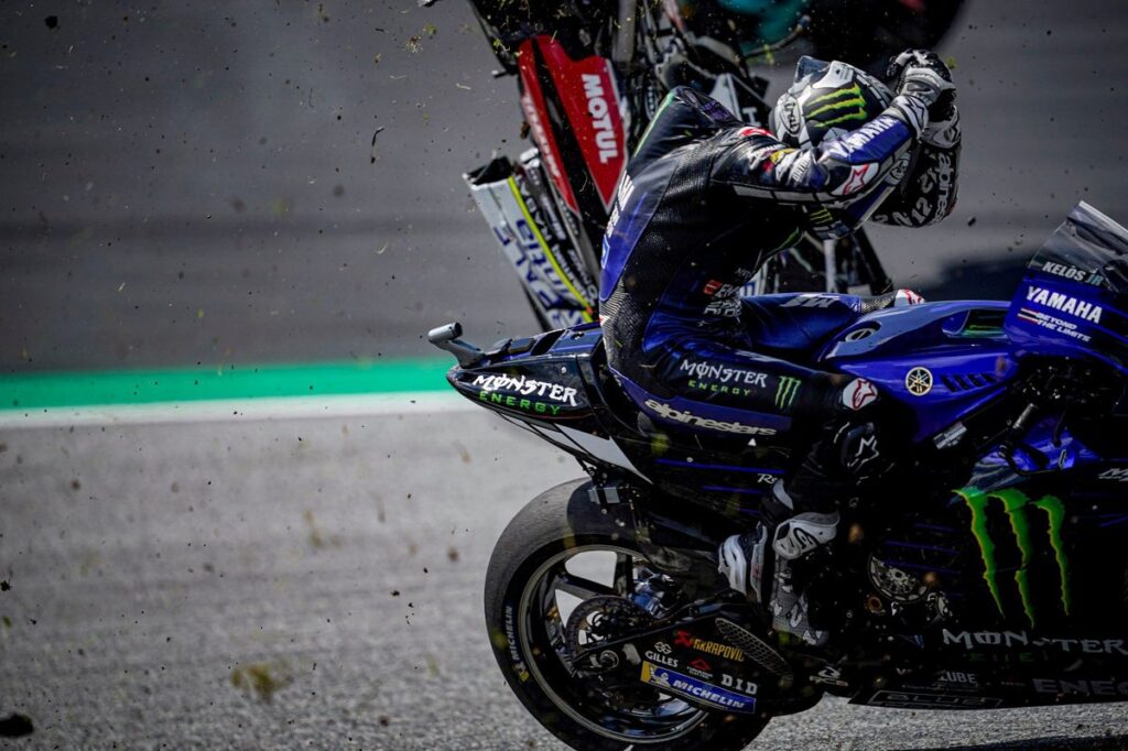 Hampir Celaka, Maverick Vinales Minta Tikungan Ketiga Red Bull Ring Dievaluasi