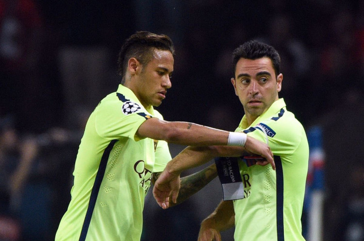 Respons Xavi soal Gosip Neymar Kembali ke Barcelona