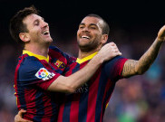 Dani Alves Ungkap 'Kelemahan' Lionel Messi