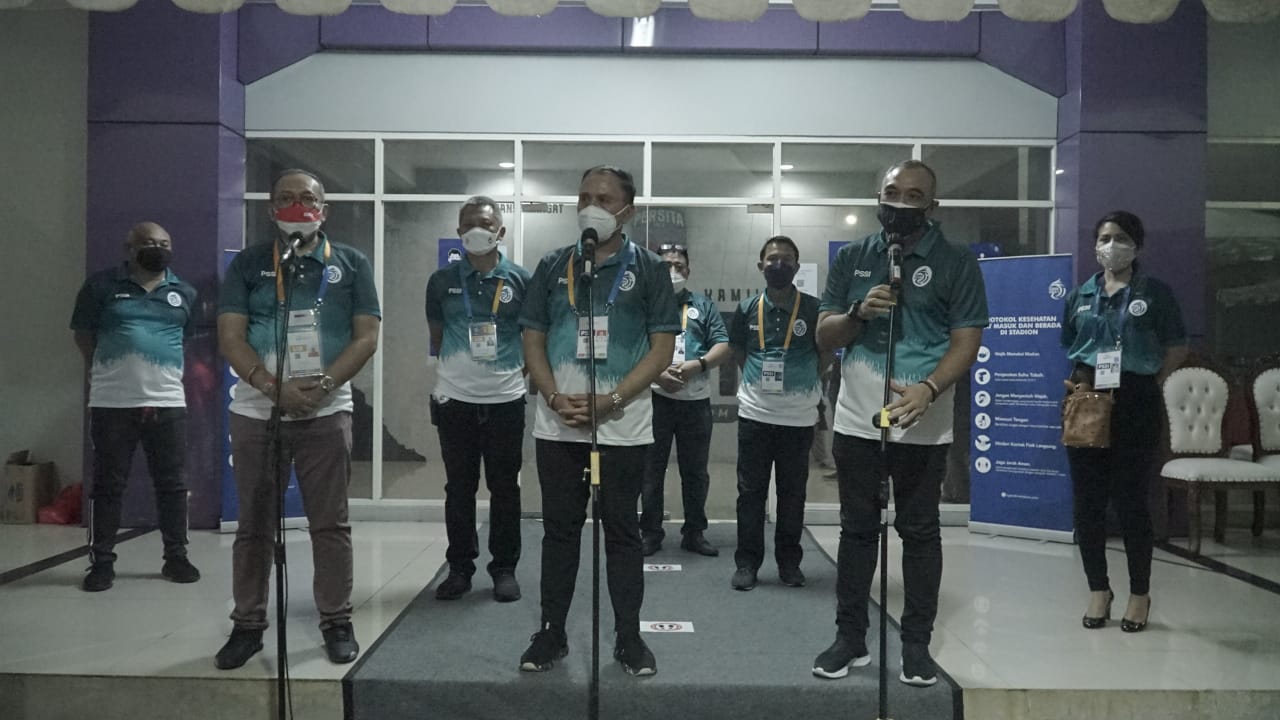 Ketum PSSI Sebut Tiga Laga Awal Liga 1 2021/2022 Berjalan Sukses