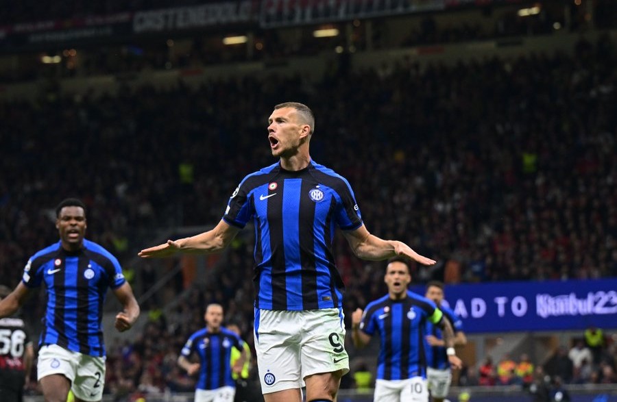 AC Milan 0-2 Inter Milan: Satu Kaki Nerazzurri di Final