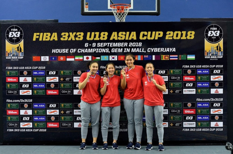 Rebut Perunggu di FIBA 3x3 U-18 Asia, Kualitas Pemain Putri Indonesia Semakin Meningkat