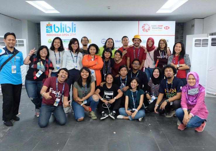 Mengintip Aktivitas Pekerja Media di Balik Serunya 'Blibli Indonesia Open 2019 yang Didukung oleh Bakti Olahraga Djarum Foundation'