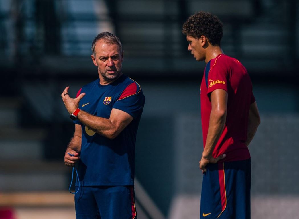 Barcelona Krisis Penyerang Tengah, Saatnya Hamza Abdelkarim Bersinar?