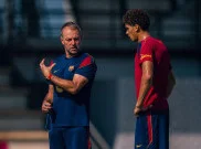 Barcelona Krisis Penyerang Tengah, Saatnya Hamza Abdelkarim Bersinar?