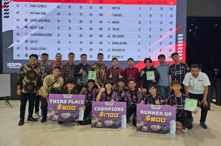 Tim ESports Asal Jawa Tengah Borong Gelar di Turnamen Internasional