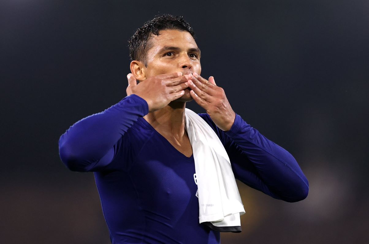  Thiago Silva bak Sosok Pelatih di Lapangan Pertandingan