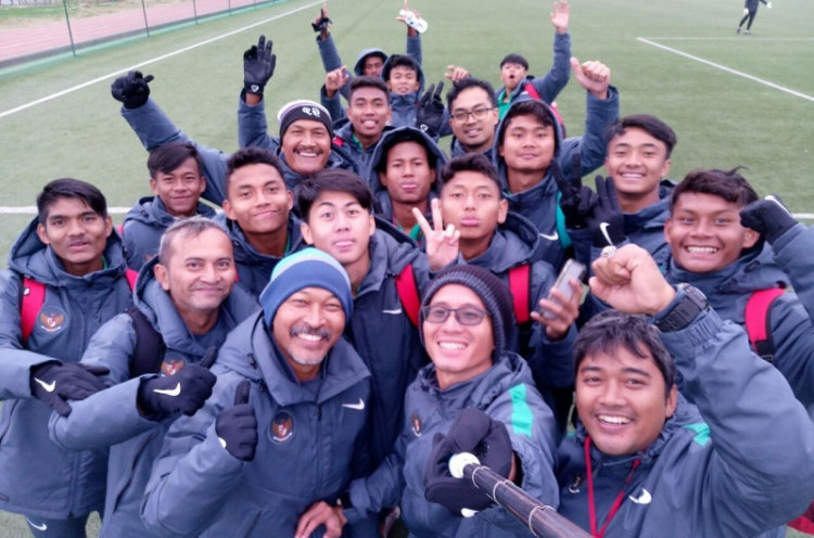 Timnas Indonesia U-16 Menang Telak di Laga Pertama Jenesys 2018