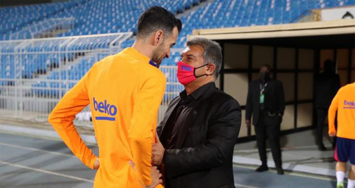 Presiden Barcelona Turun Tangan Pertahankan Sergio Busquets
