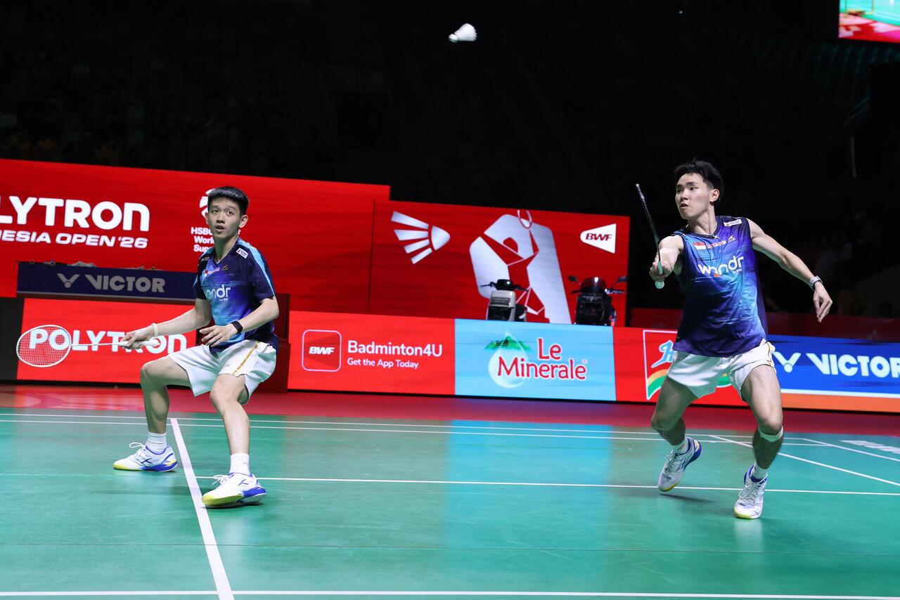 Rekap Hasil Indonesia Open 2026: Raymond/Joaquin dan Jojo Tembus Final