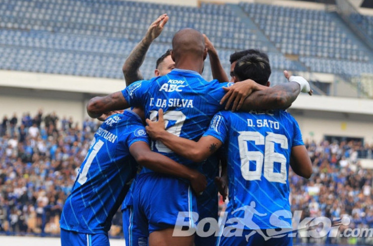 Hasil Liga 1: Persib Bantai PSS, Borneo FC Raih Tiga Poin