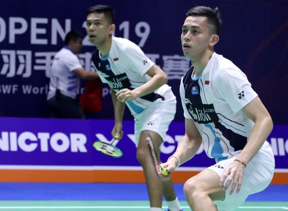 Babak Pertama China Open 2019: Praveen/Melati Langsung Kandas, Fajar/Rian dan Rinov/Pitha Lolos 