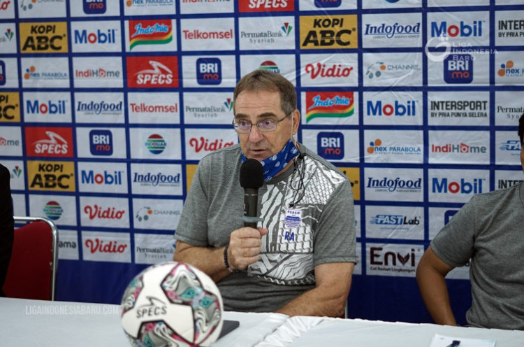 Robert Alberts Akui Permainan Persib Tidak Bagus saat Dikalahkan Arema FC