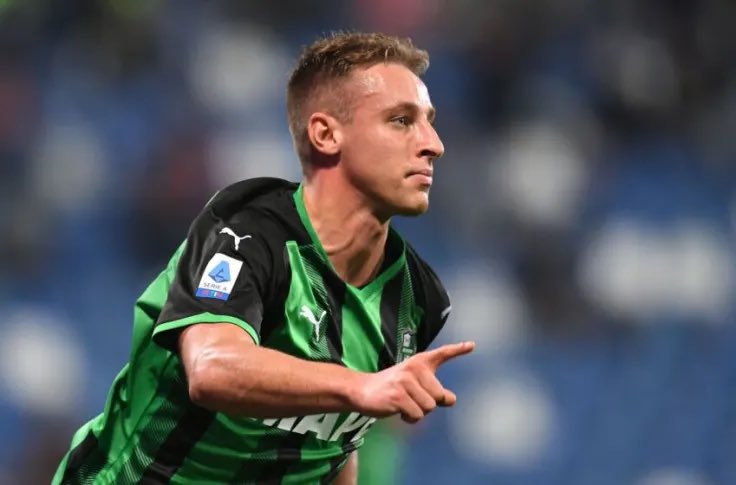 Davide Frattesi, Gelandang Muda Sassuolo yang Bikin Inter Jatuh Hati