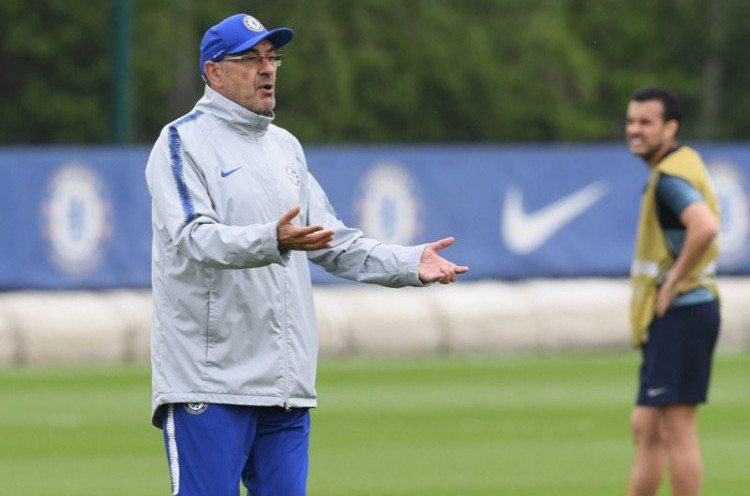 Juara Liga Europa 2018-2019, Maurizio Sarri Merasa Pantas Bertahan di Chelsea