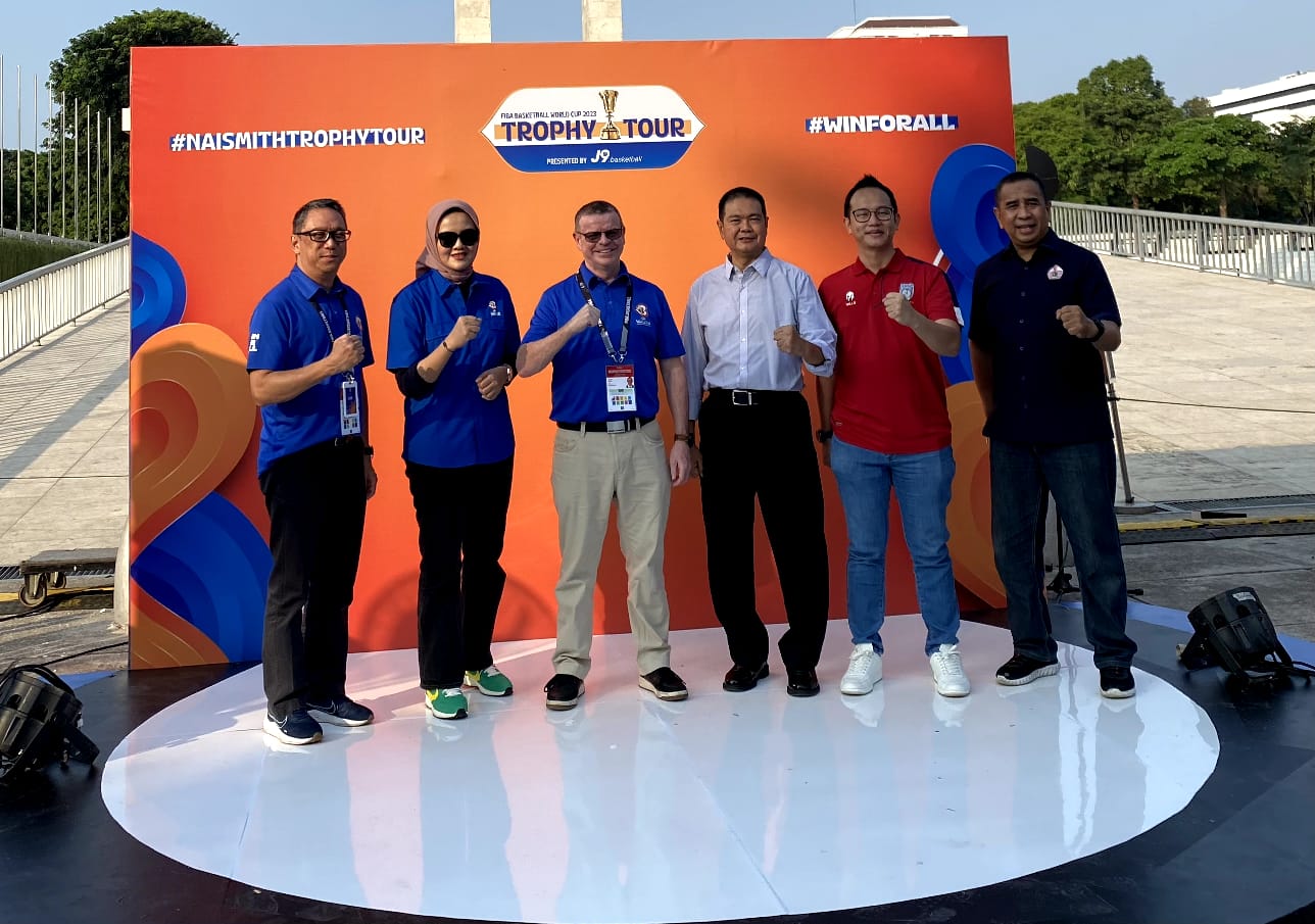 Trofi FIBA World Cup Tiba di Ibu Kota, Hati Ketua Perbasi DKI Jakarta Berbunga-bunga